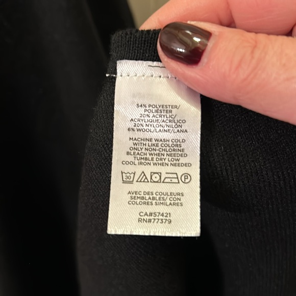 NWT Ann Taylor Open Front Poncho, one size - Picture 5 of 5